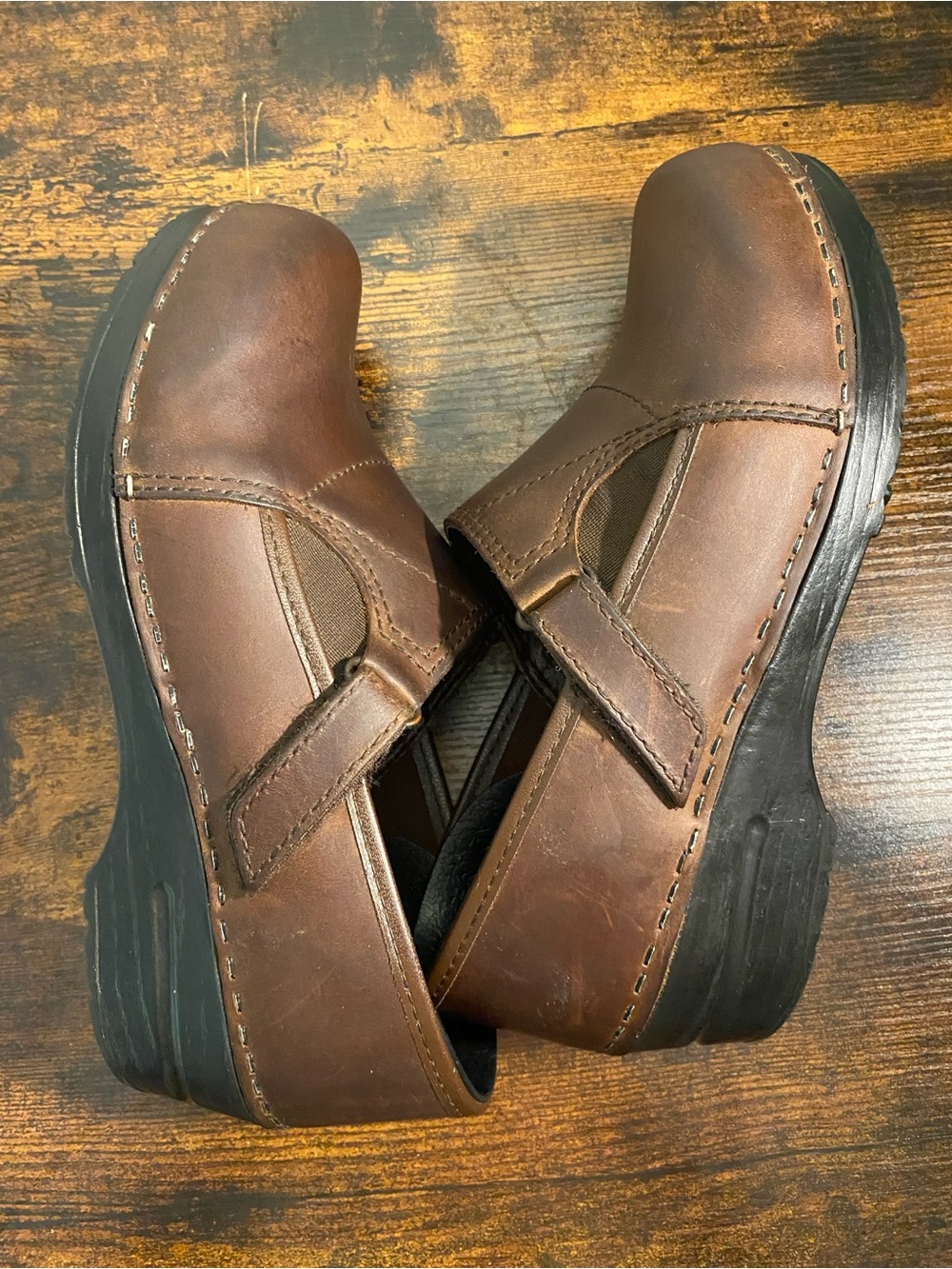 Dansko Professional Slip-On Clog in Brown